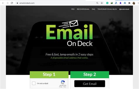 free temporary email.